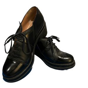 Robert  Clergerie chunky heeled oxfords. Size EU39 / US 8